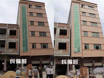 合肥包河区倾斜纠正