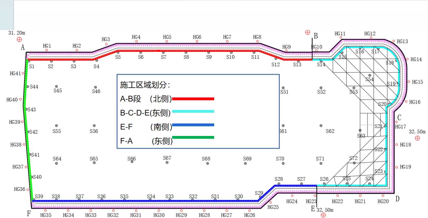 合肥包河区基坑支护设计